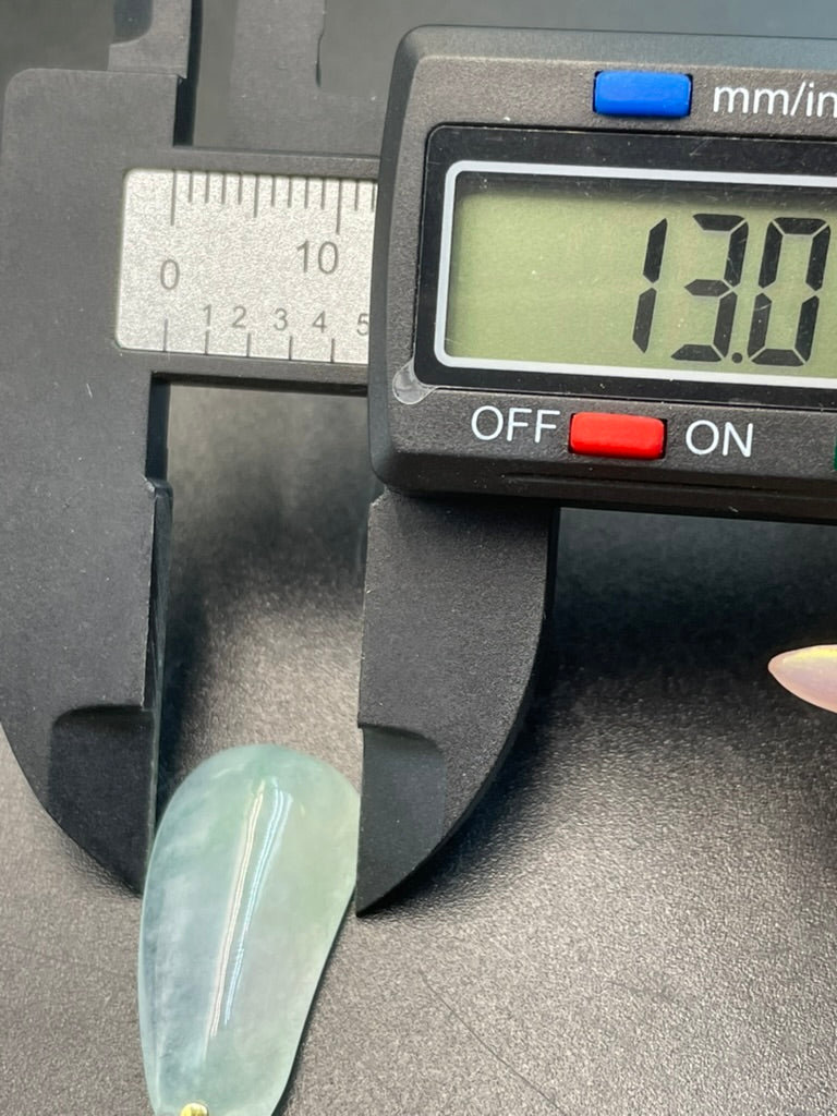 天然緬甸翡翠冰種福瓜吊墜