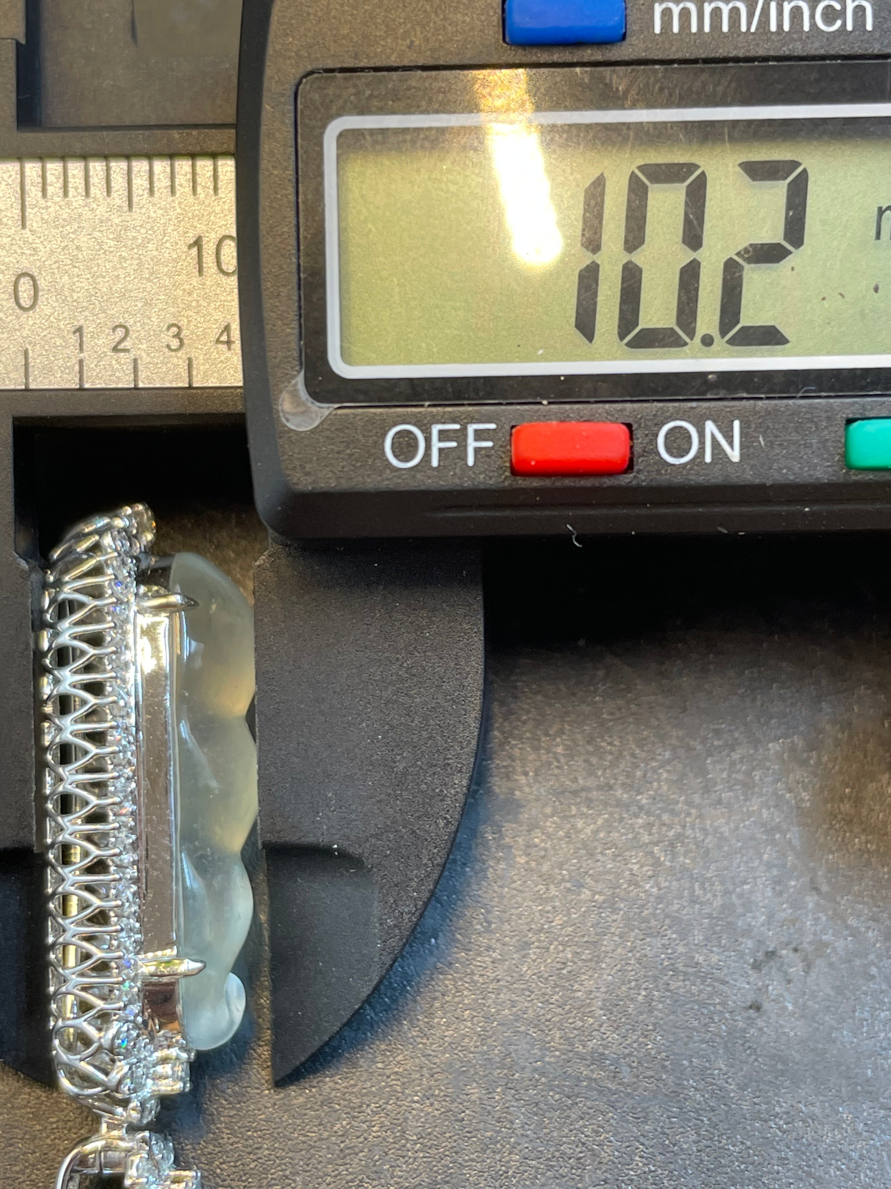 緬甸天然翡翠冰種福豆/三元及第吊墜