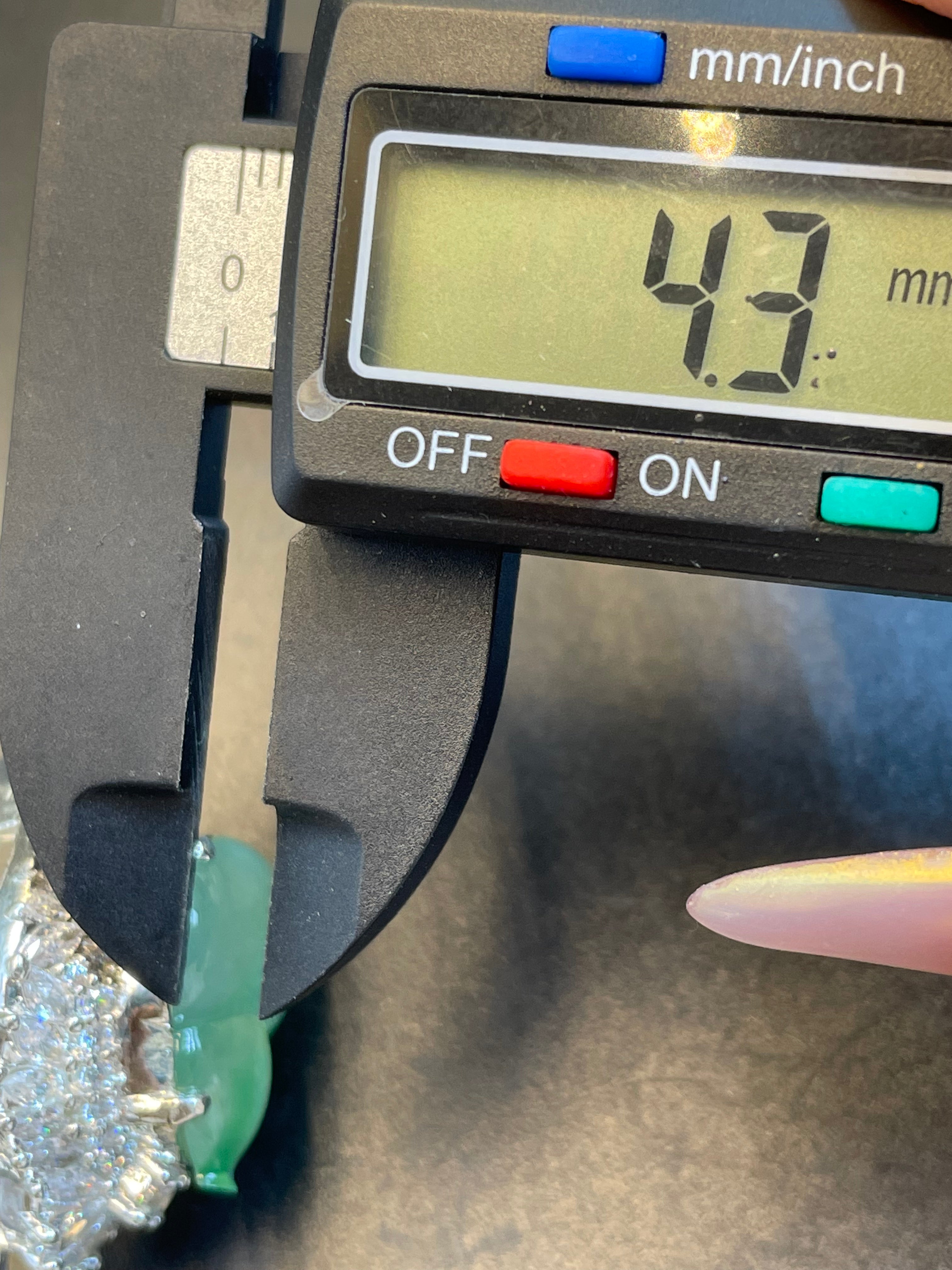 緬甸天然翡翠冰種福祿蛋面吊墜