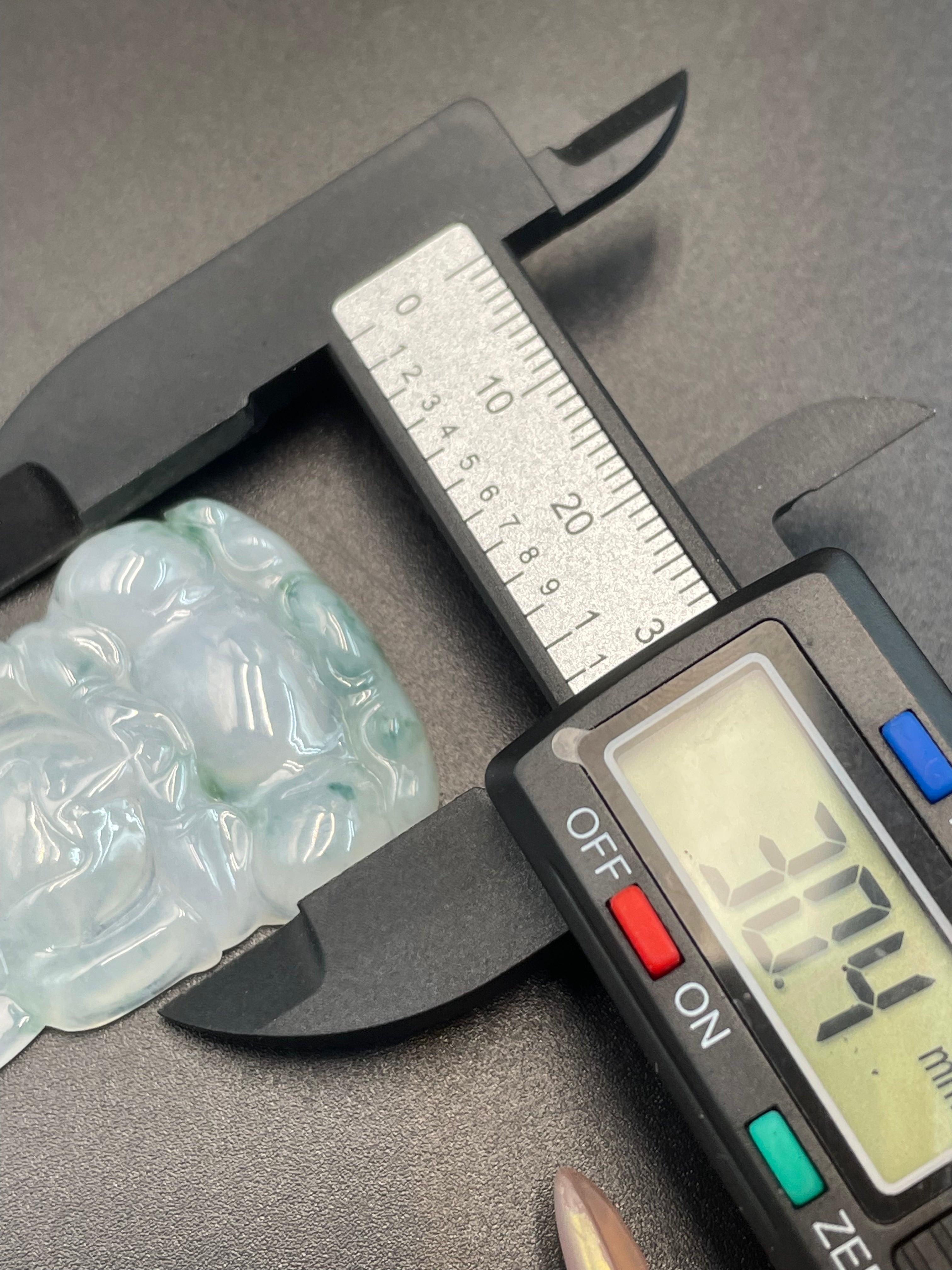 緬甸天然翡翠觀音吊墜