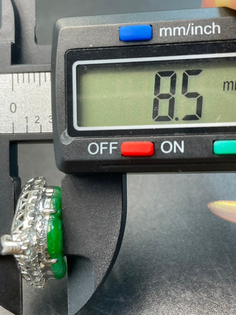 天然緬甸翡翠陽綠彌勒吊墜