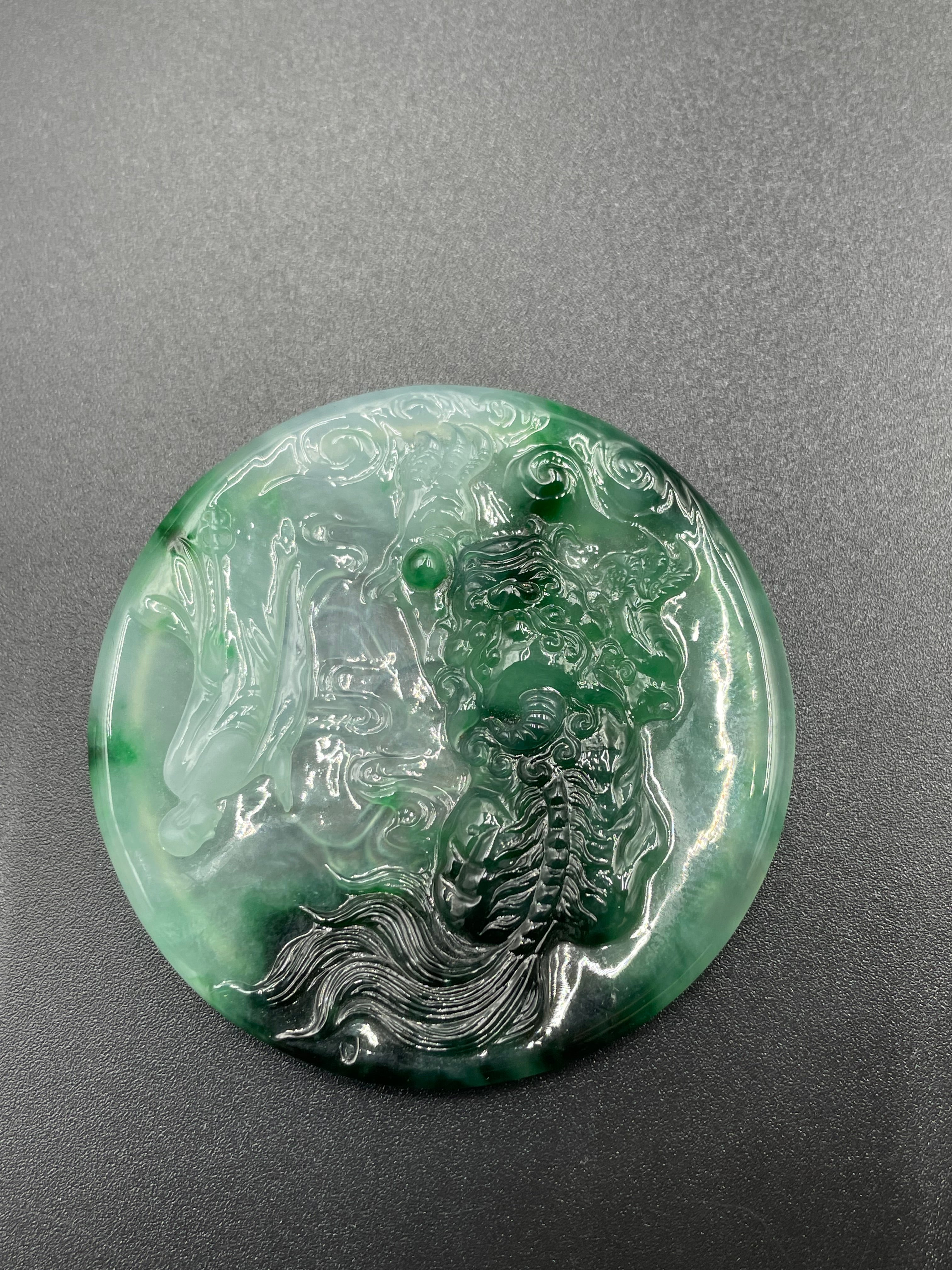地藏菩薩神獸諦聽玉牌