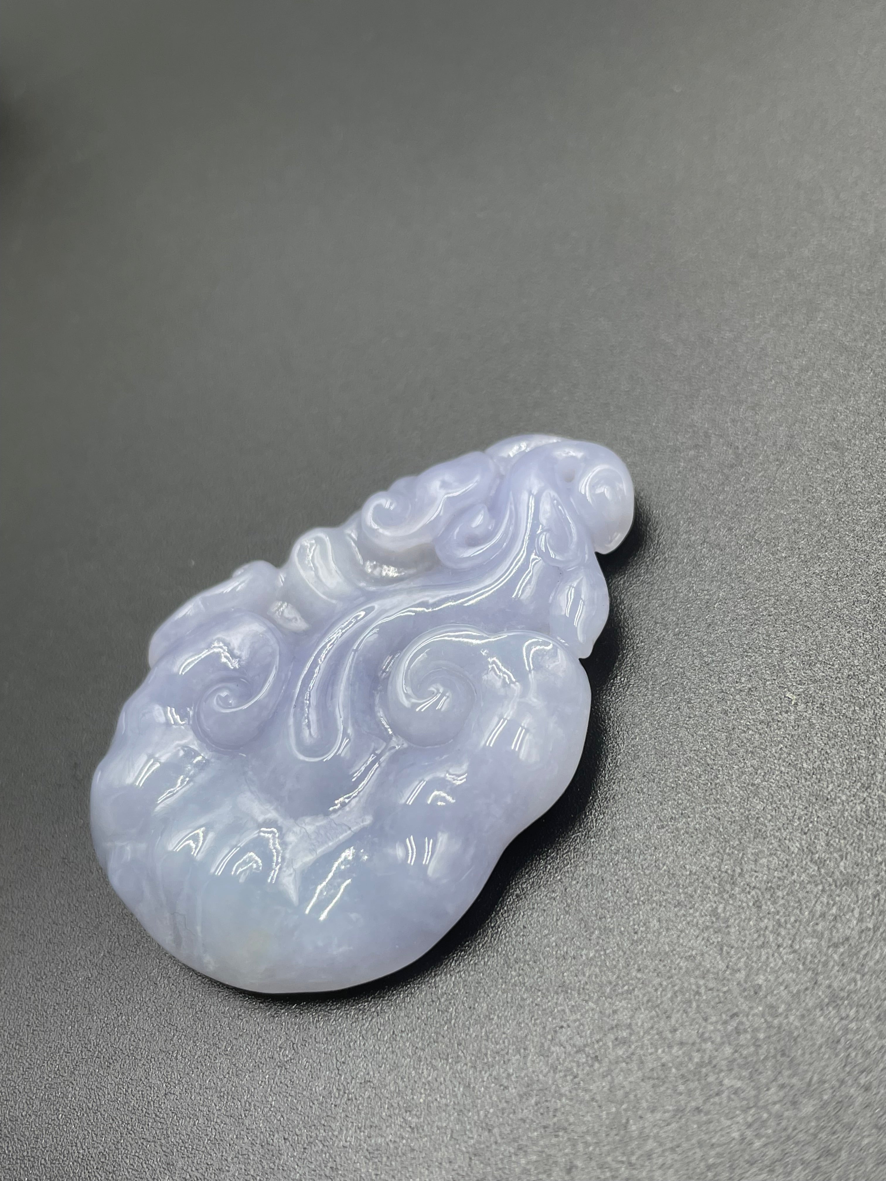紫罗兰如意吊坠