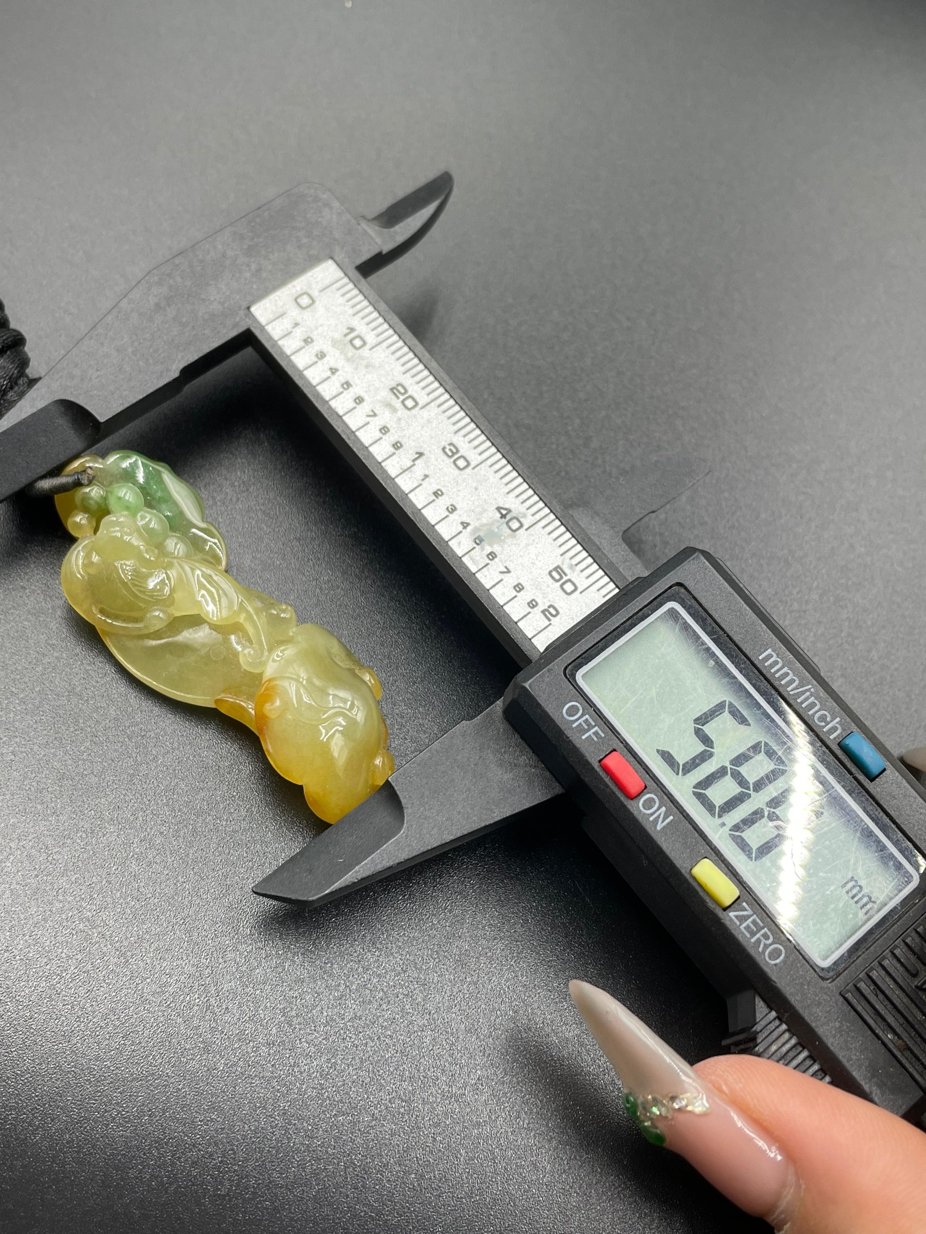如意蝠掛件