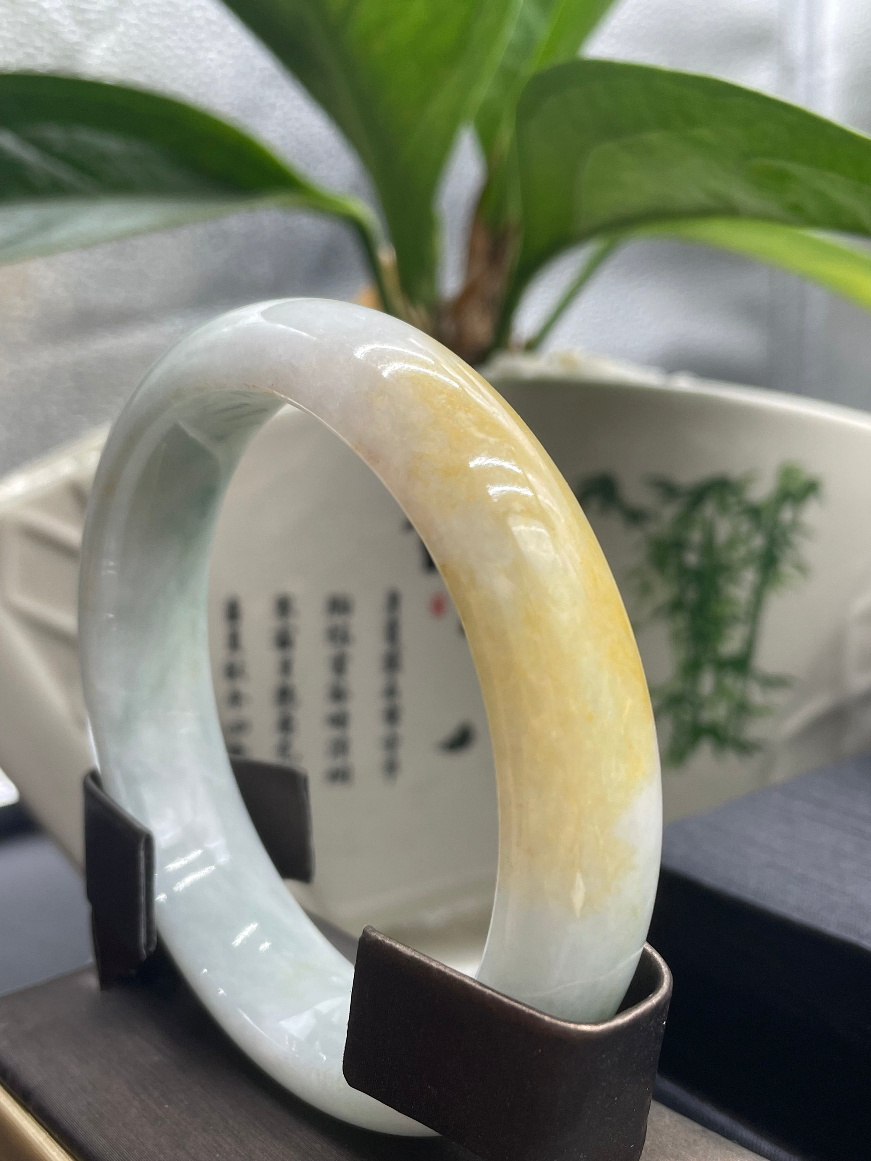 糯冰黃翡手鐲