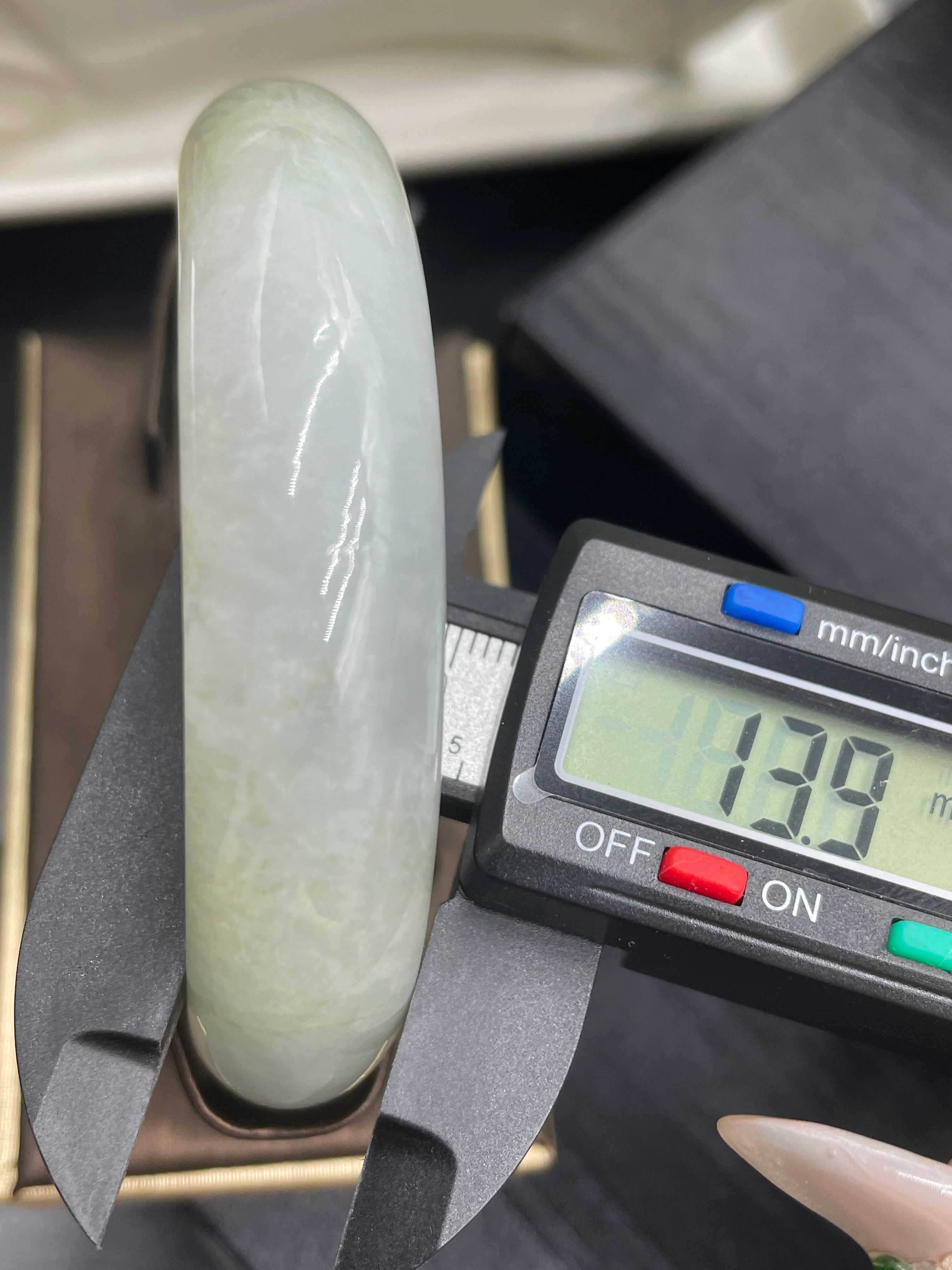 糯冰藍底手鐲
