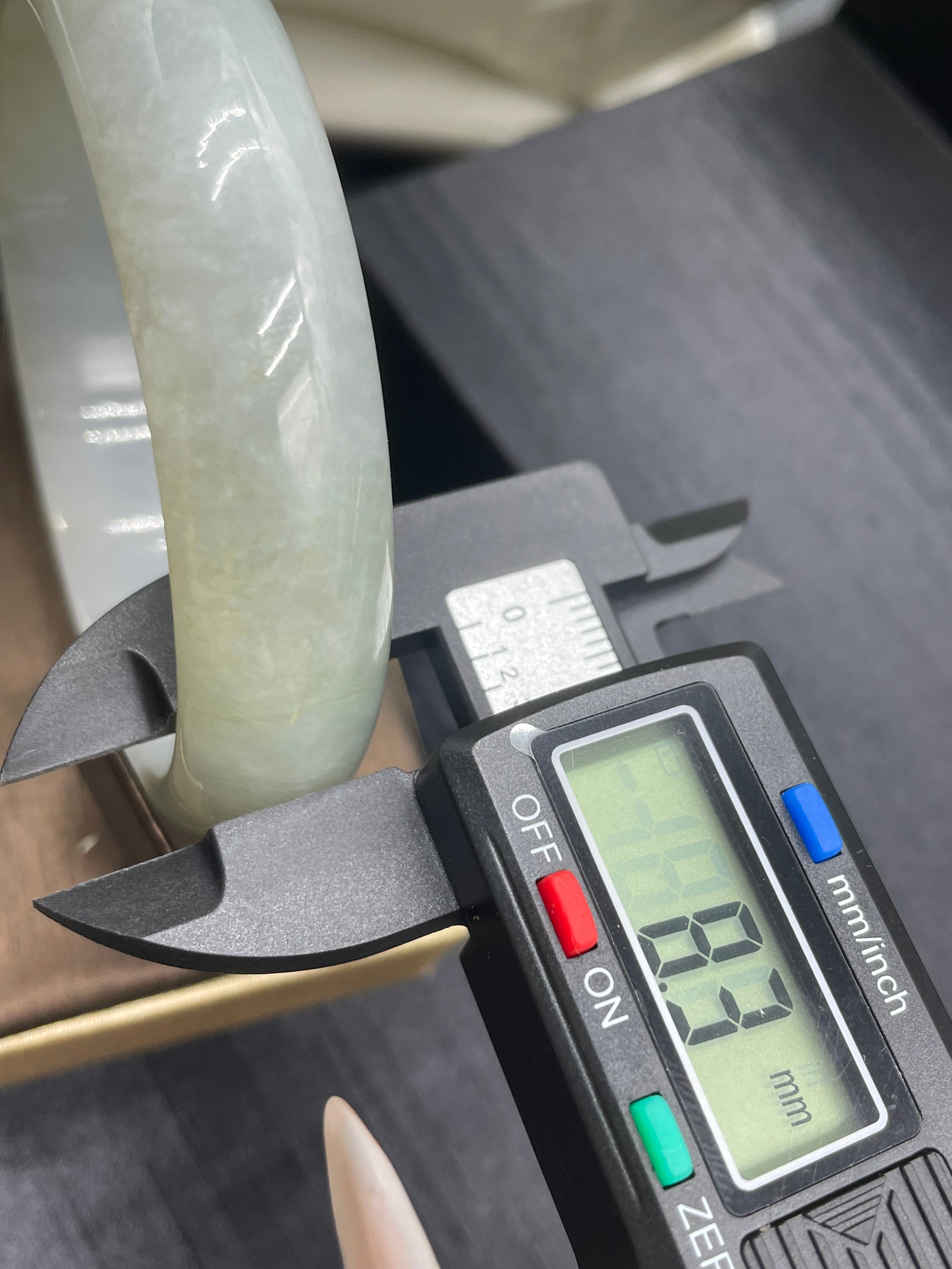 糯冰藍底手鐲