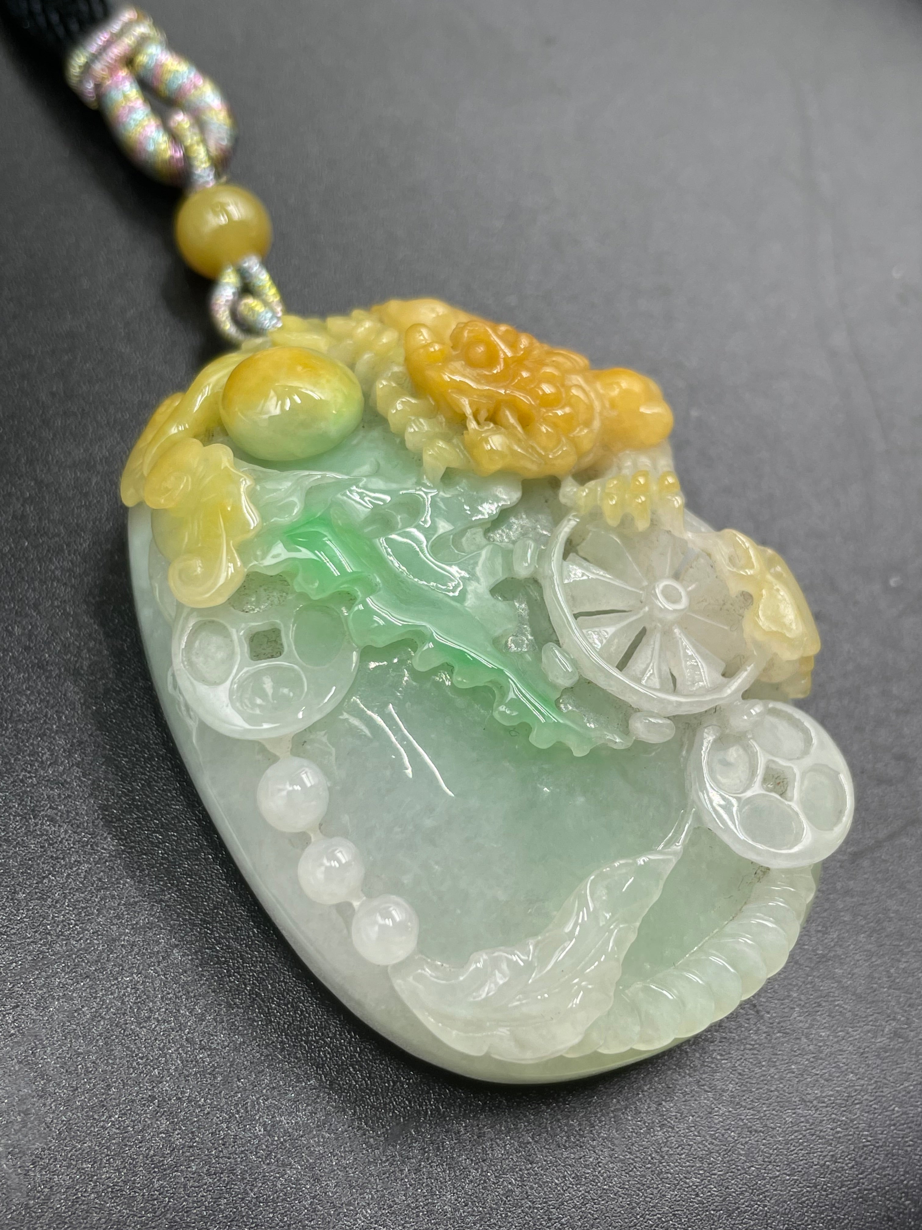 福運流轉源源不斷吊墜