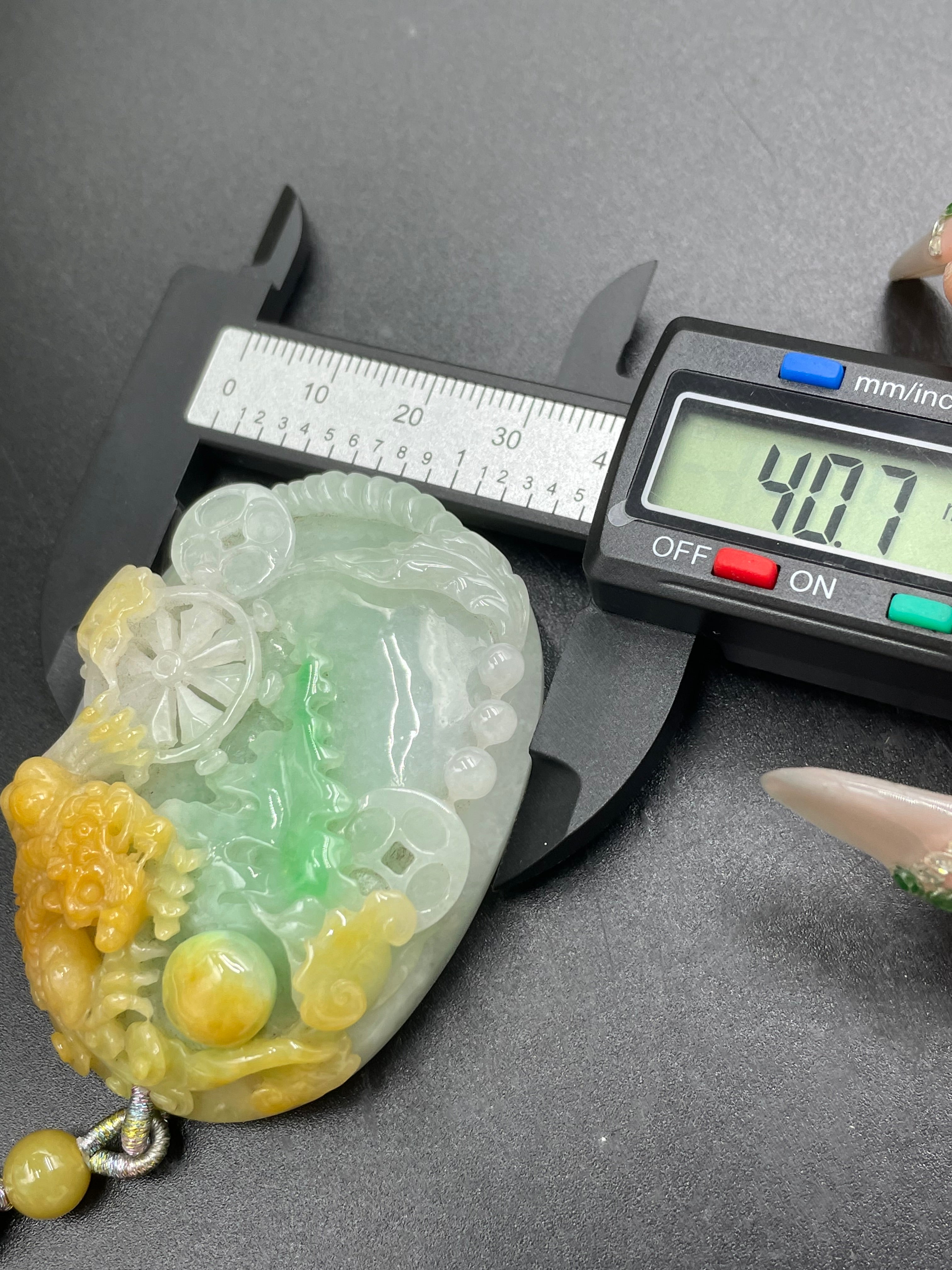 福運流轉源源不斷吊墜