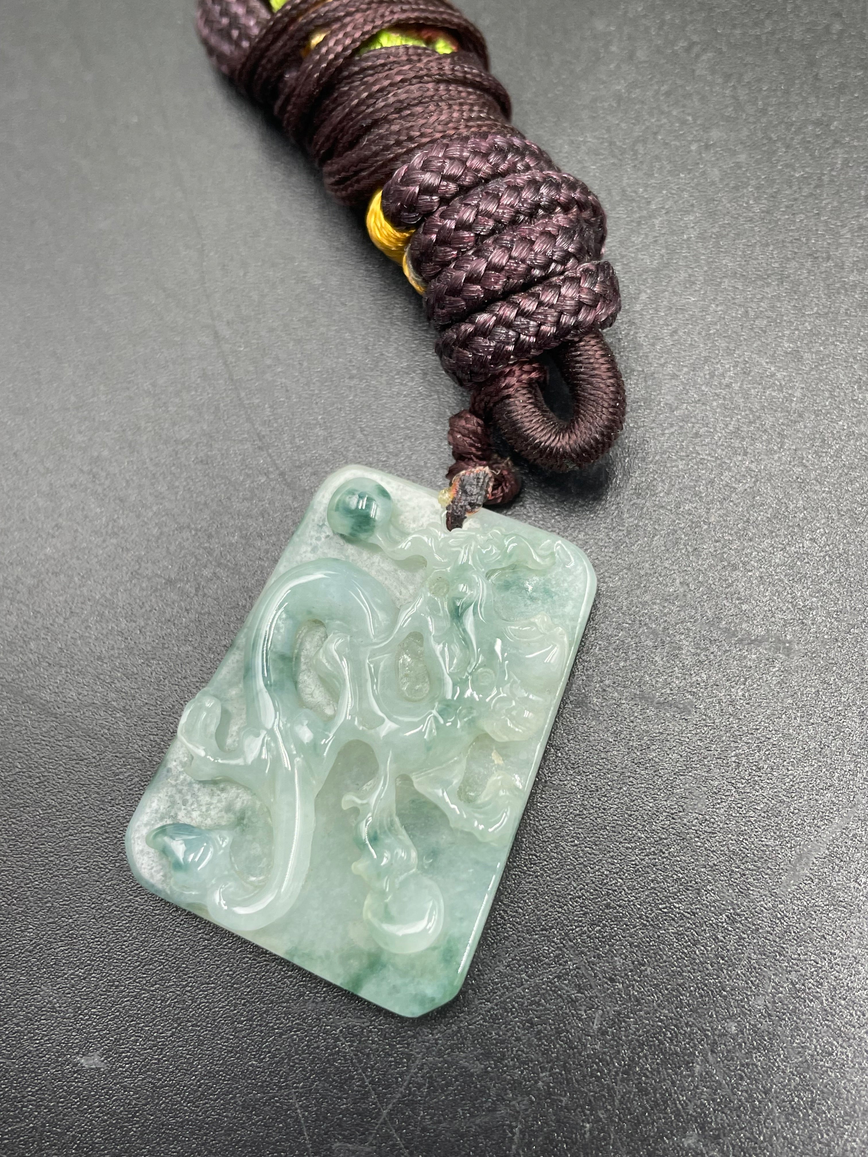 龍戲珠吊墜