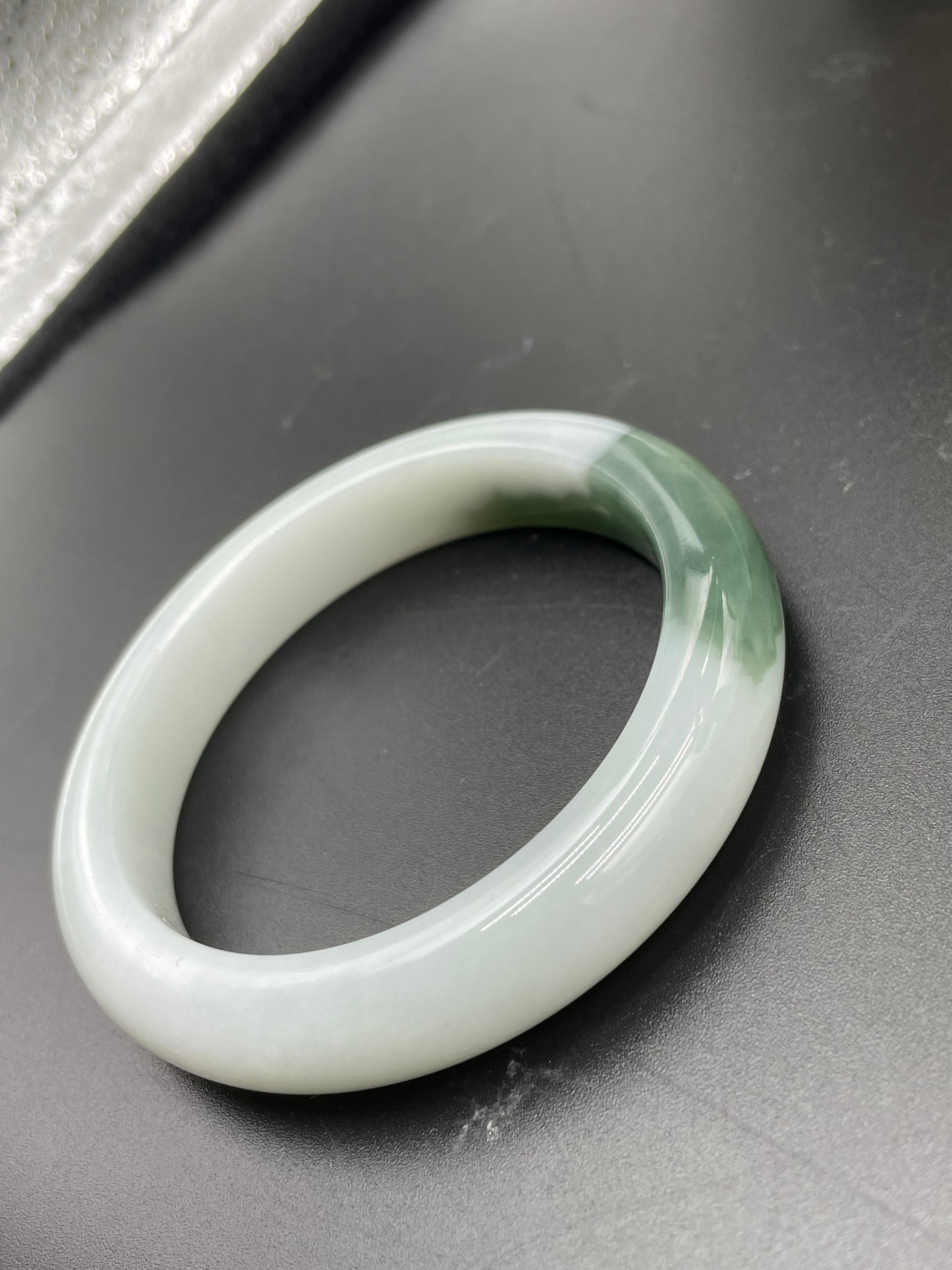 緬甸翡翠冰種手鐲 【飄花正圈】