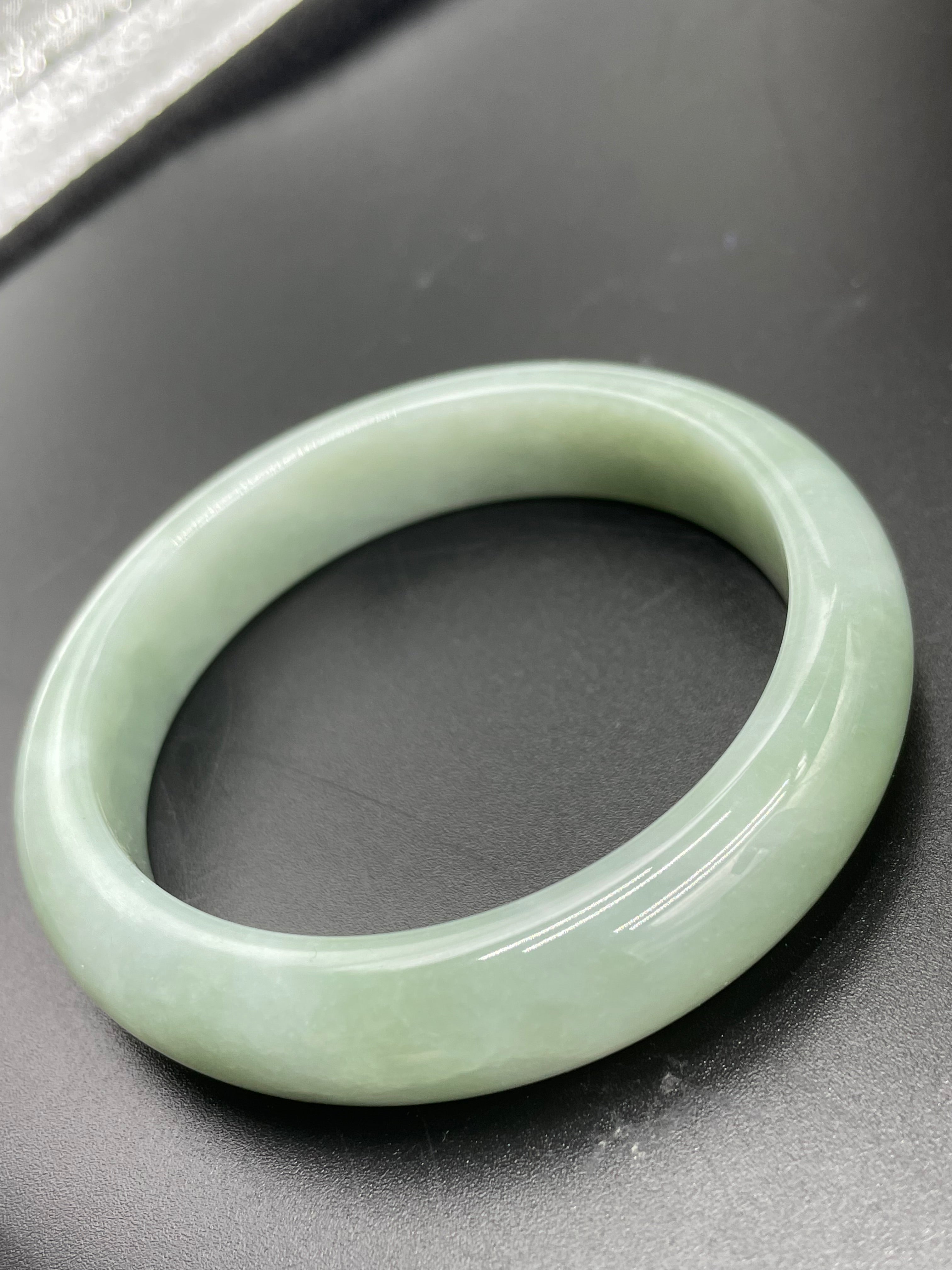 緬甸翡翠冰種手鐲 【藍底正圈】