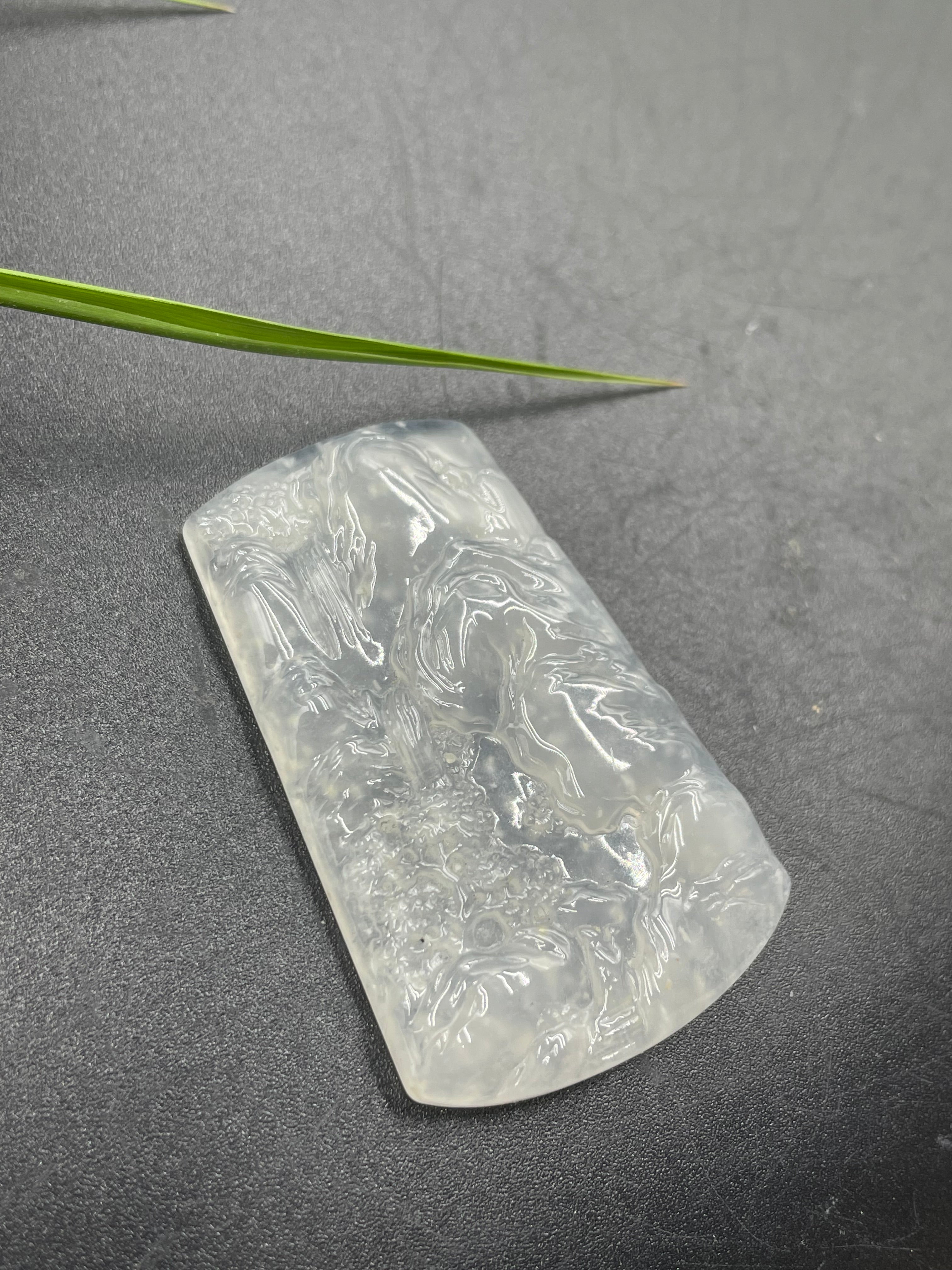 山水牌吊墜