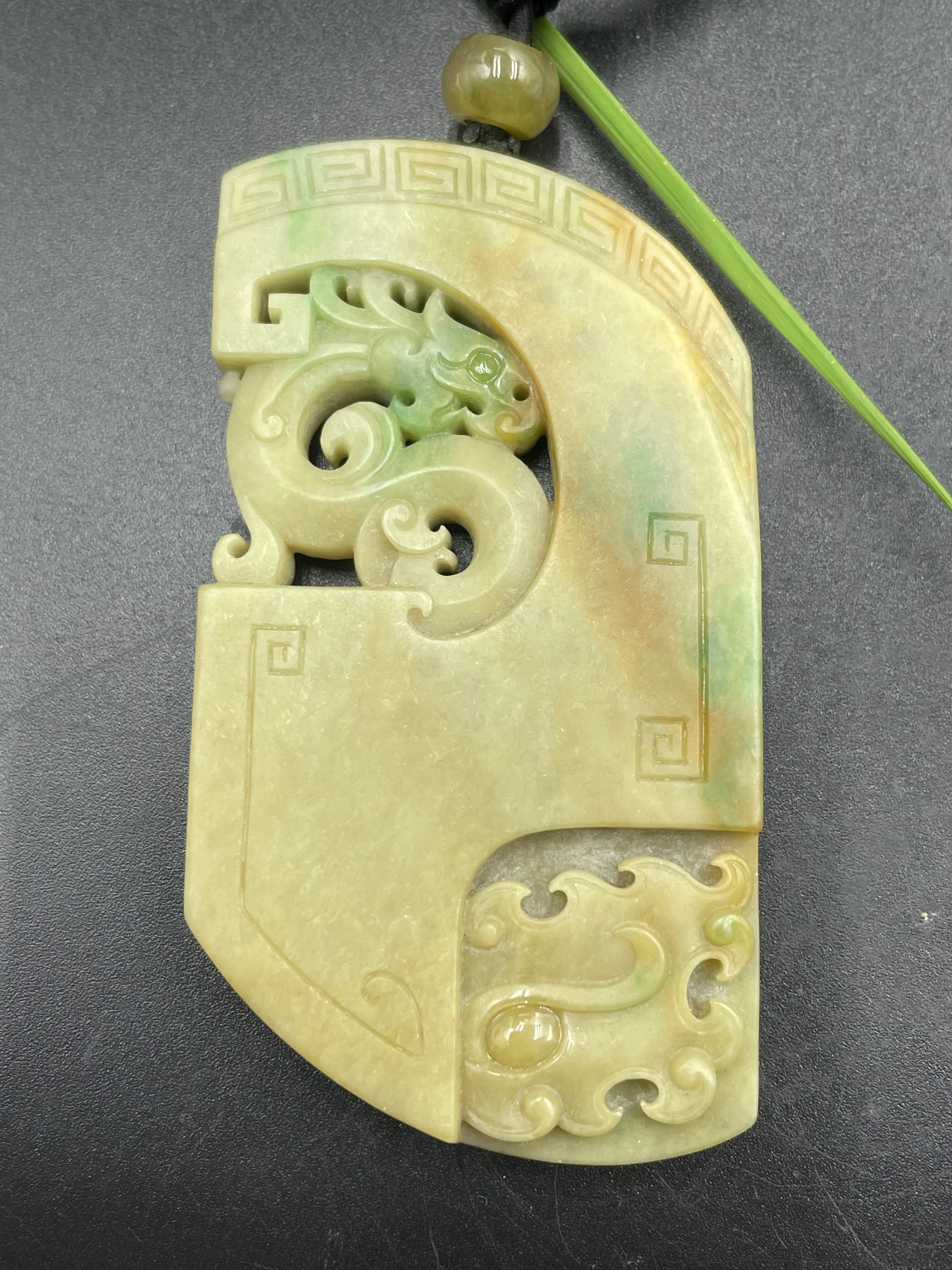 仿古龍佩吊墜