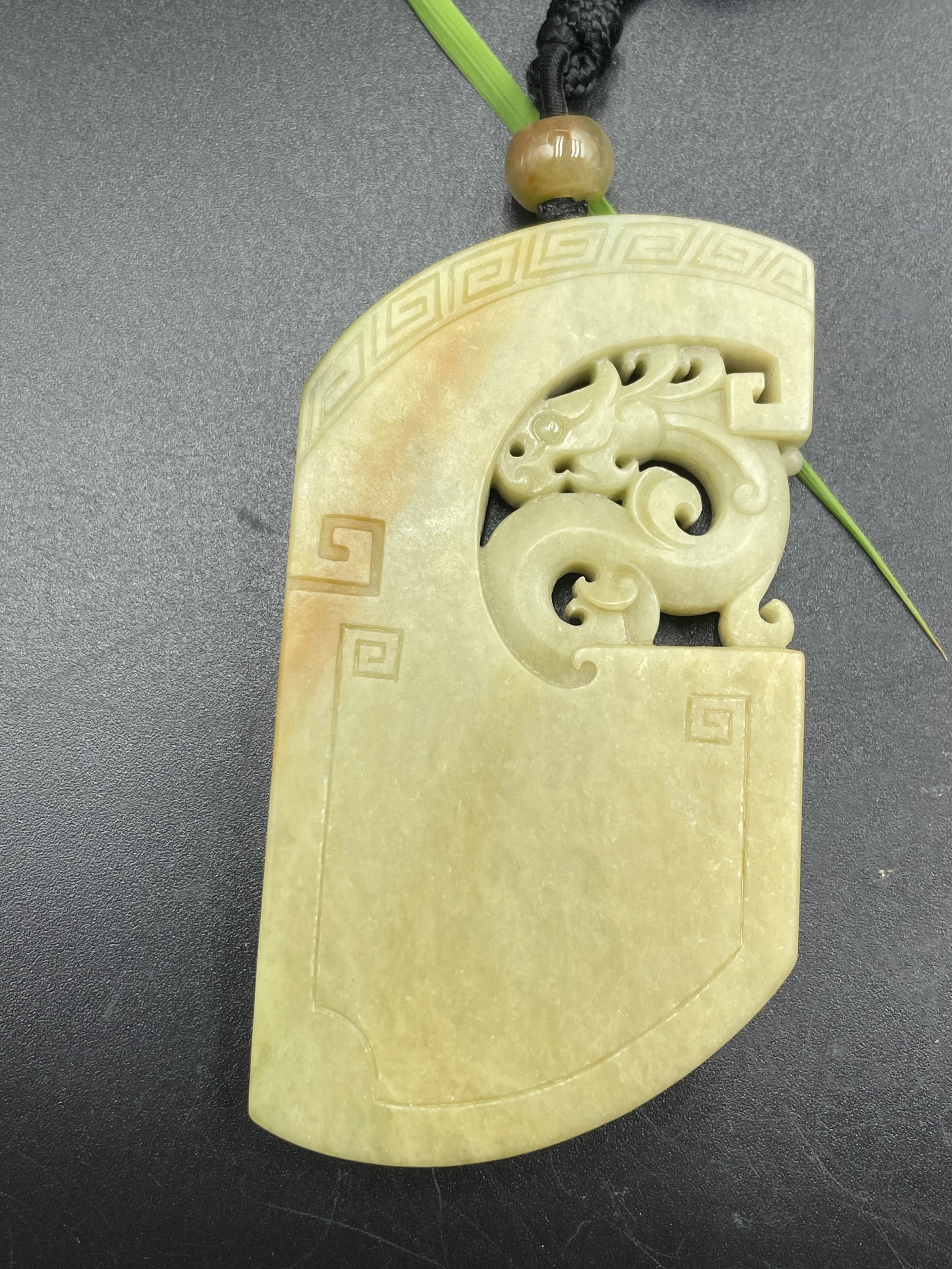 仿古龍佩吊墜