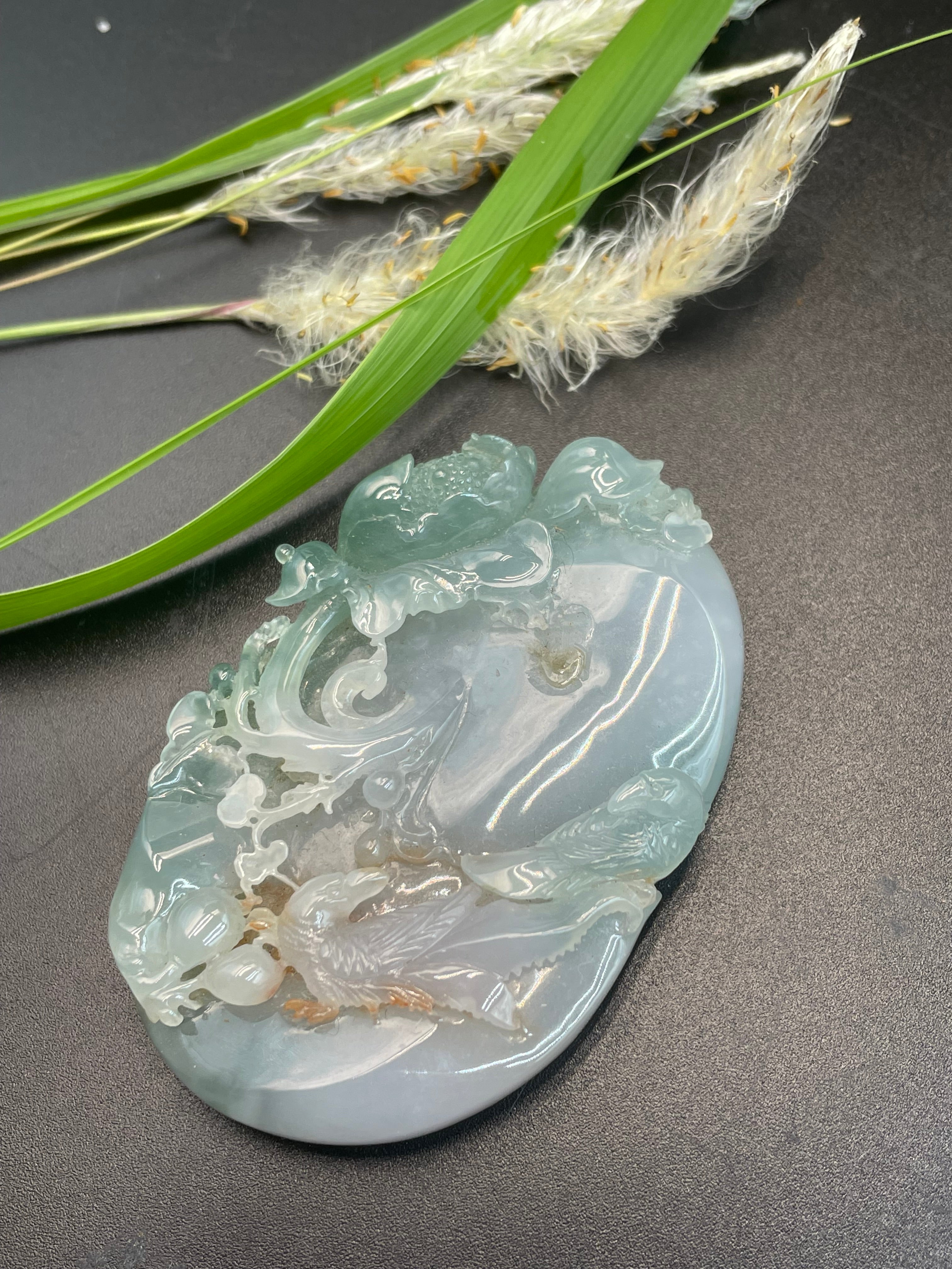 花鳥牌吊墜