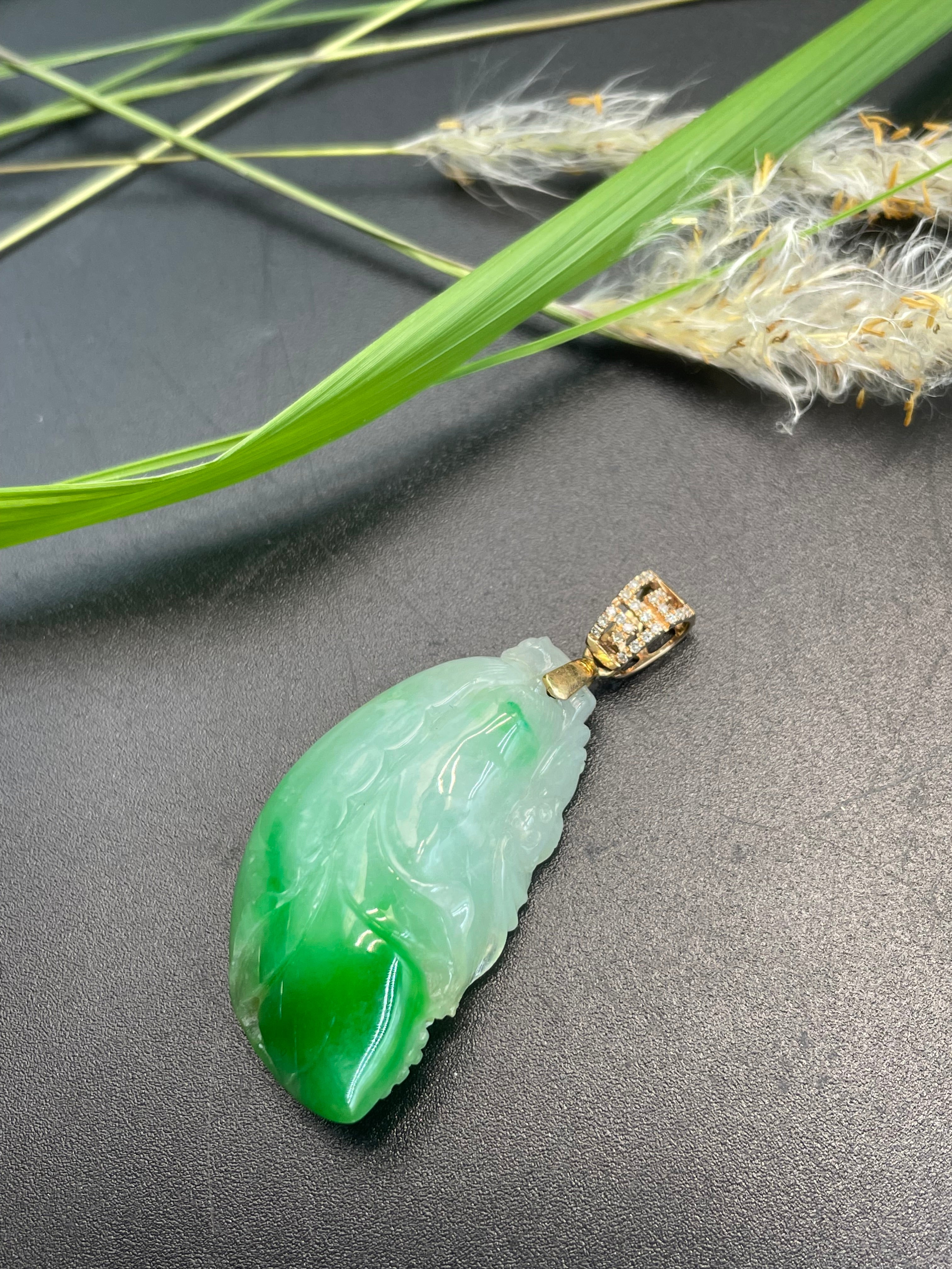 白菜（百財）吊墜