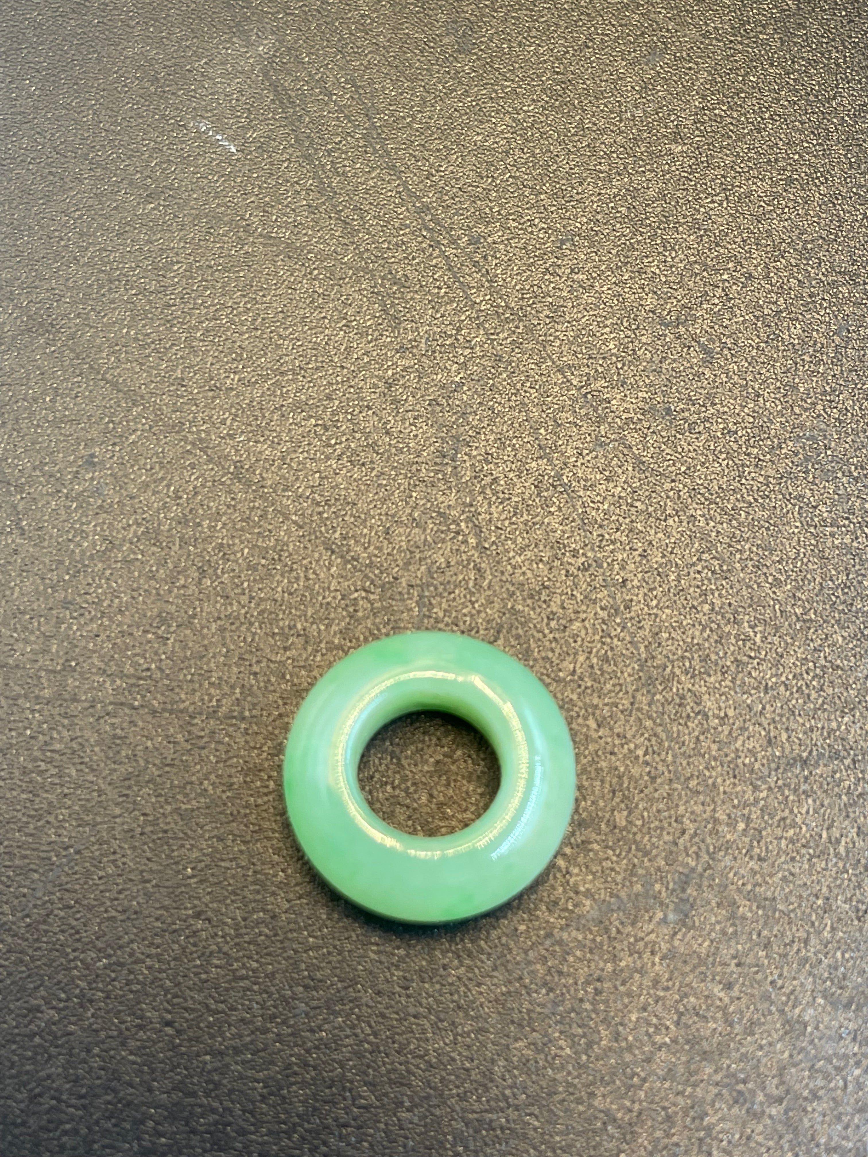 緬甸翡翠冰種平安扣吊墜