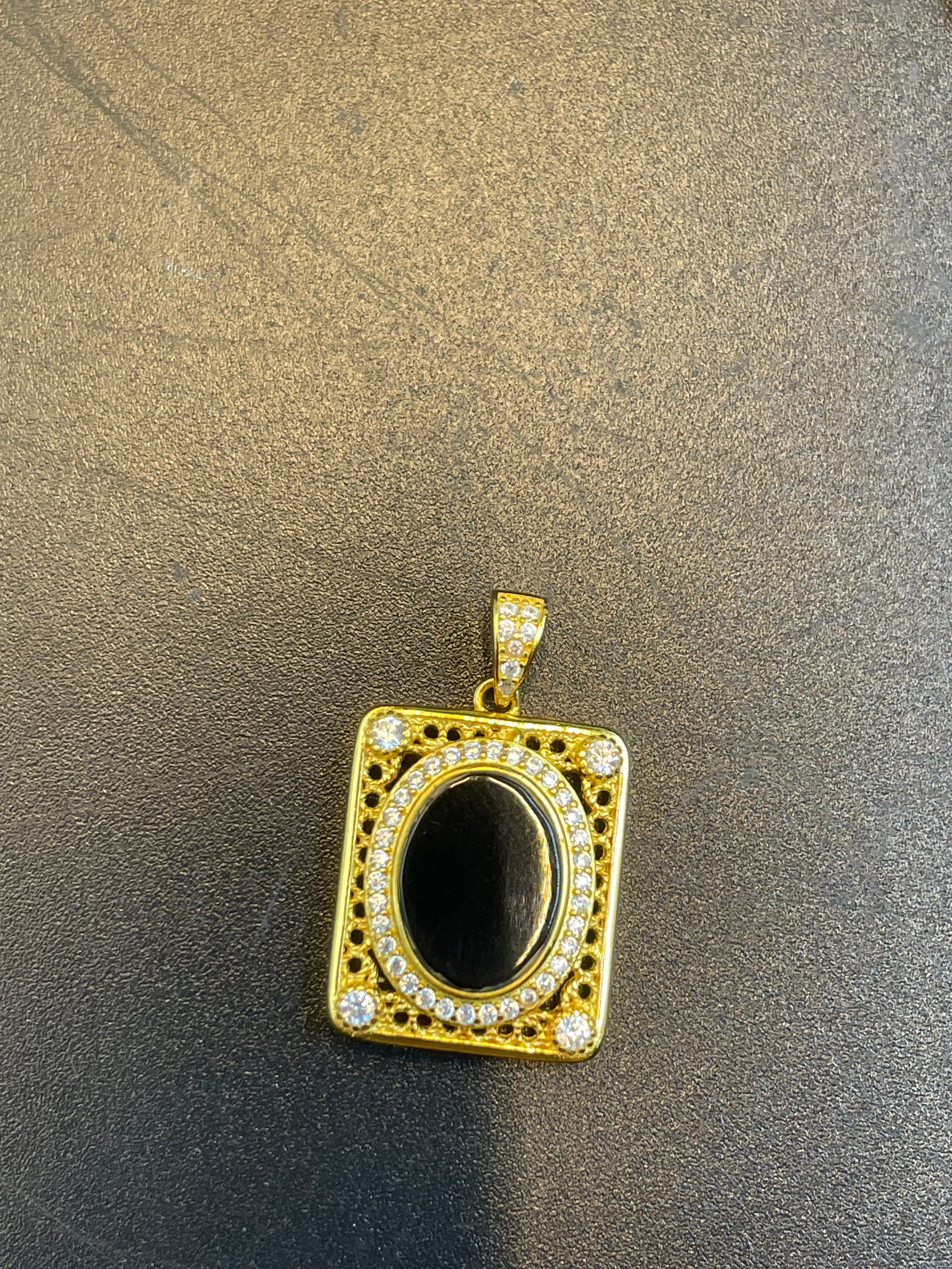 天然翡翠墨翠吊墜