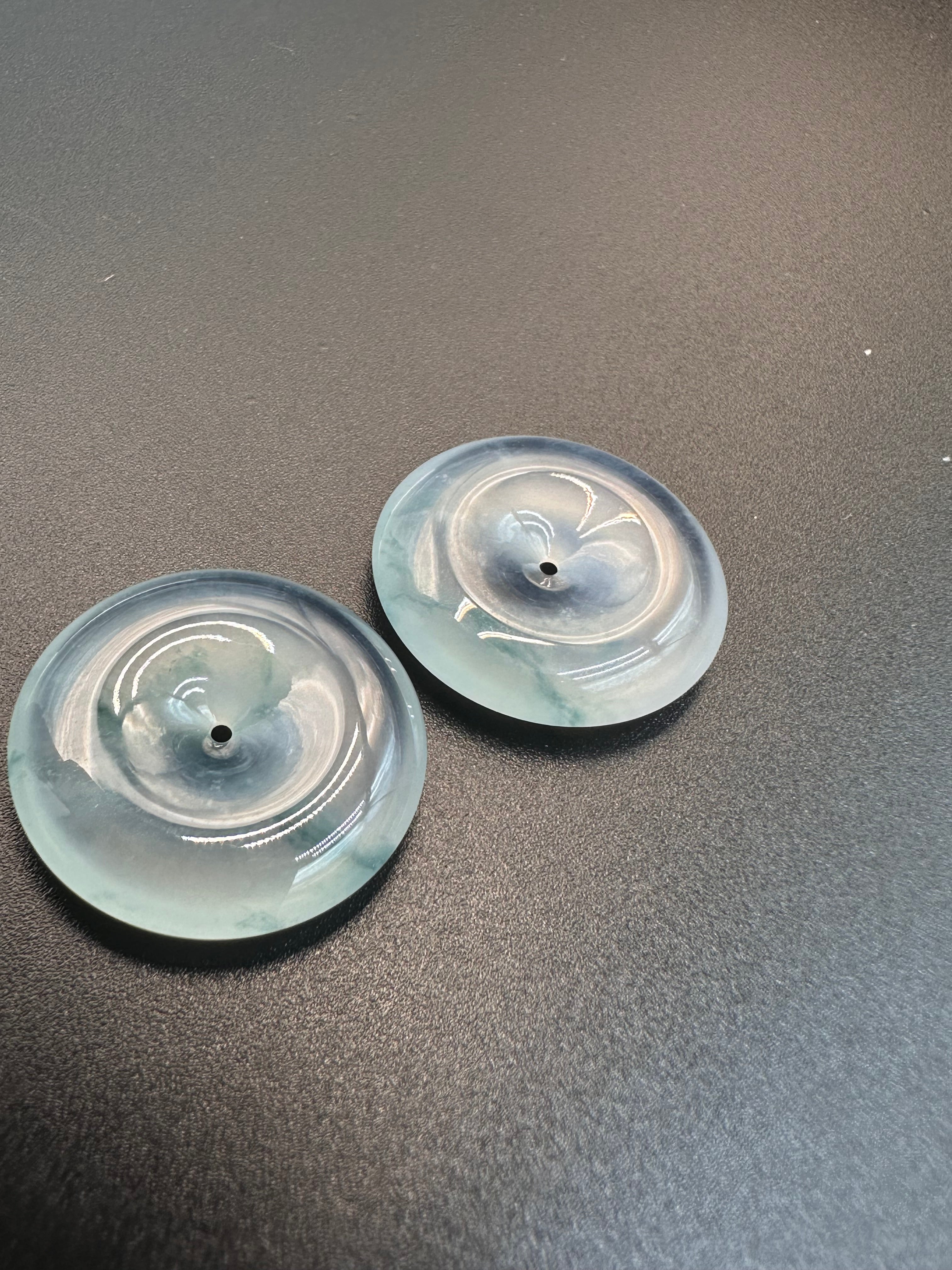 緬甸翡翠平安扣吊墜