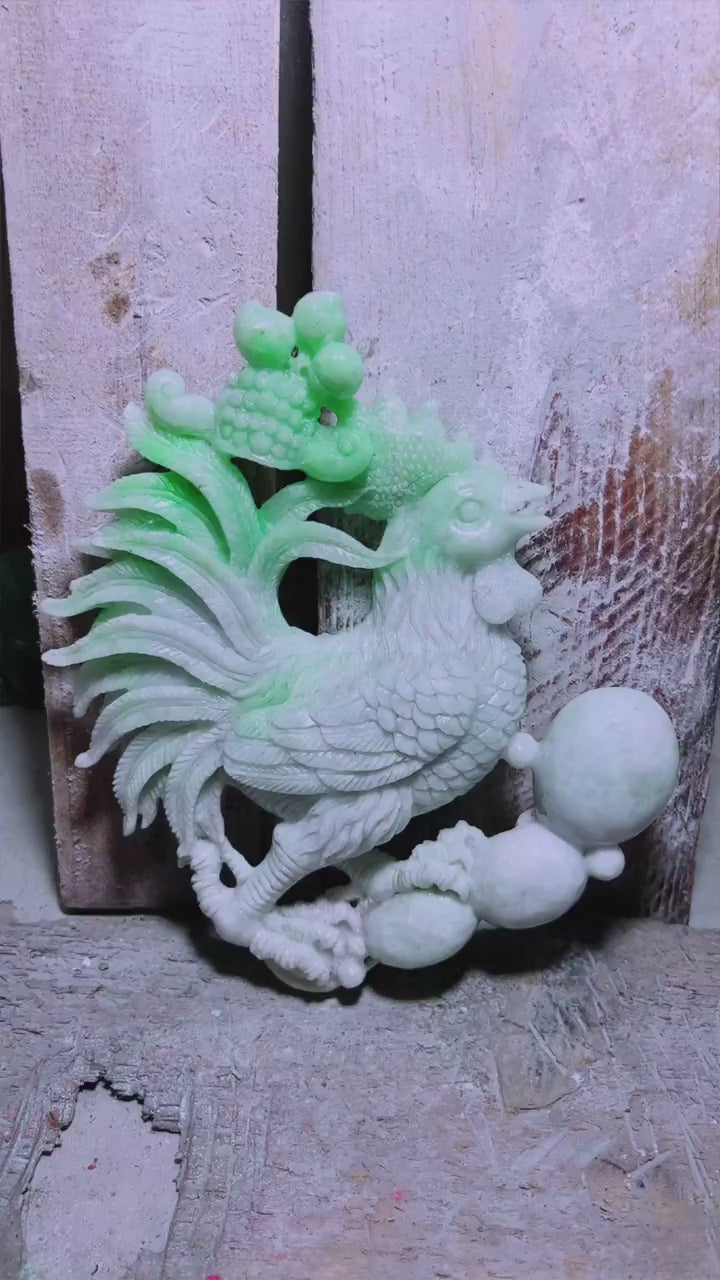 翡翠吉祥如意擺件