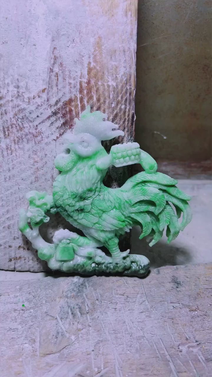 翡翠吉祥如意擺件