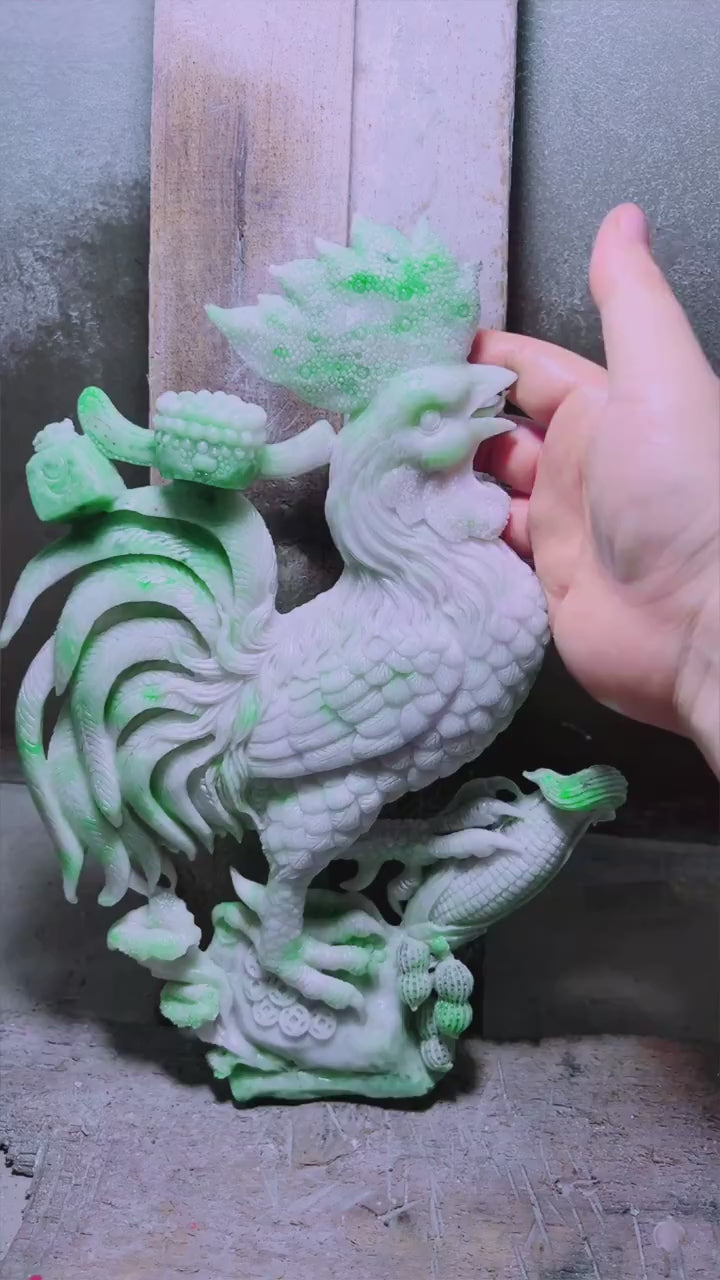 翡翠吉祥如意擺件